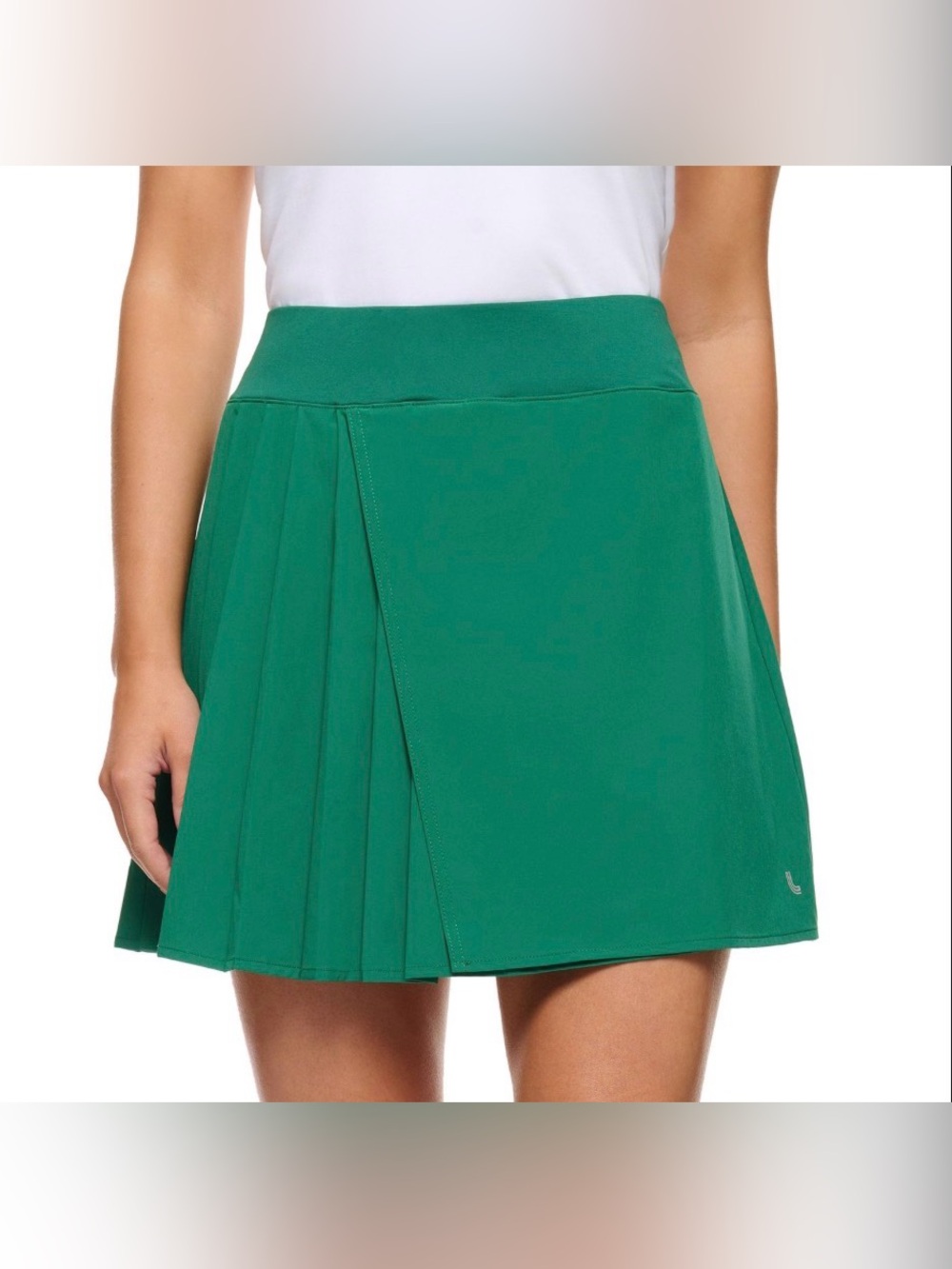 Lole Green Pleated Tennis Skort